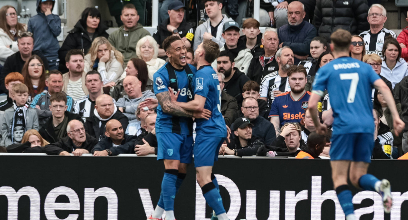 Ο Τρουφέρ της Μπόρνμουθ πανηγυρίζει / Πηγή: Imago