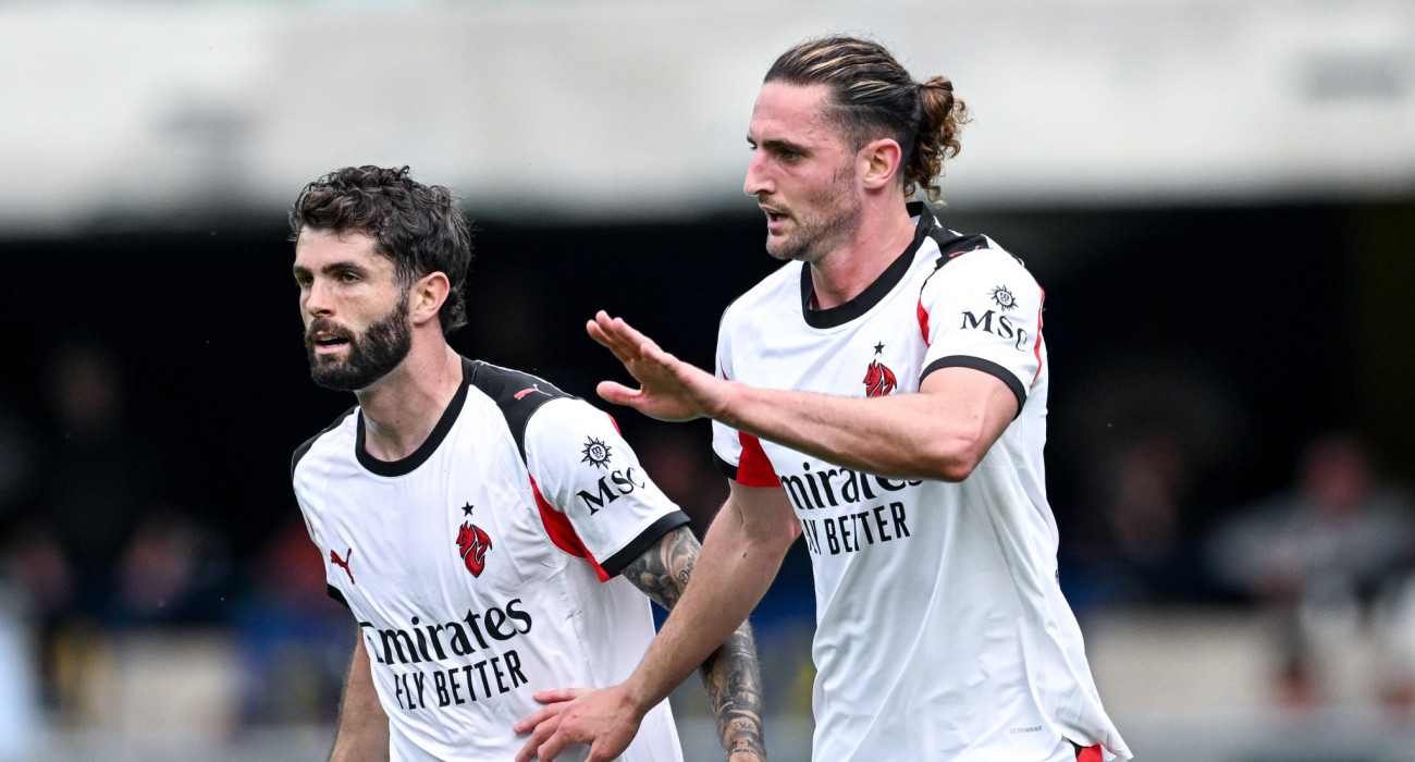 O Ραμπιόπανηγυρίζει το γκολ του απέναντι στη Βερόνα/Imago