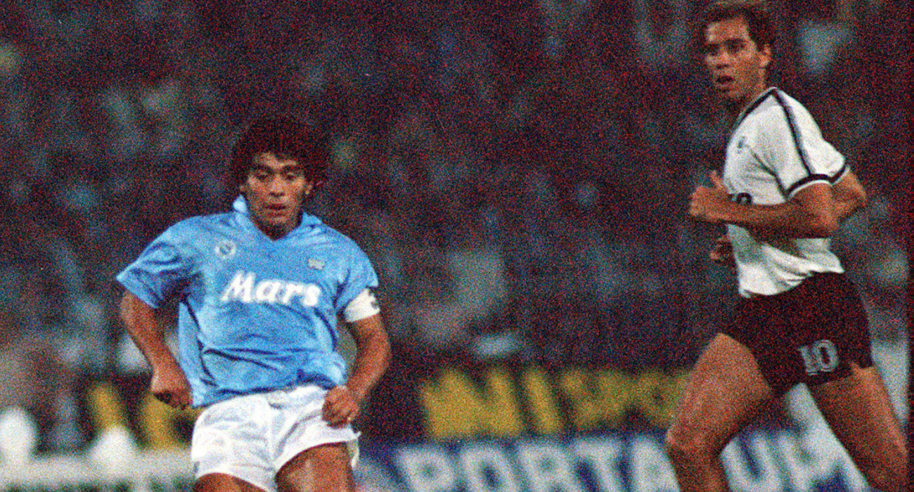 Ο Μαραντόνα στην Τούμπα / ΠΑΟΚ-Νάπολι