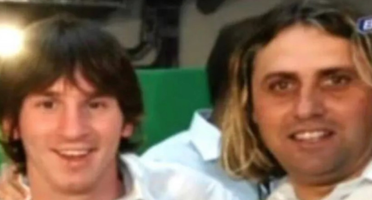 Ο Λιονέλ Μέσι μαζί με τον Γκιγιέρμο Όγιος / Screenshot.