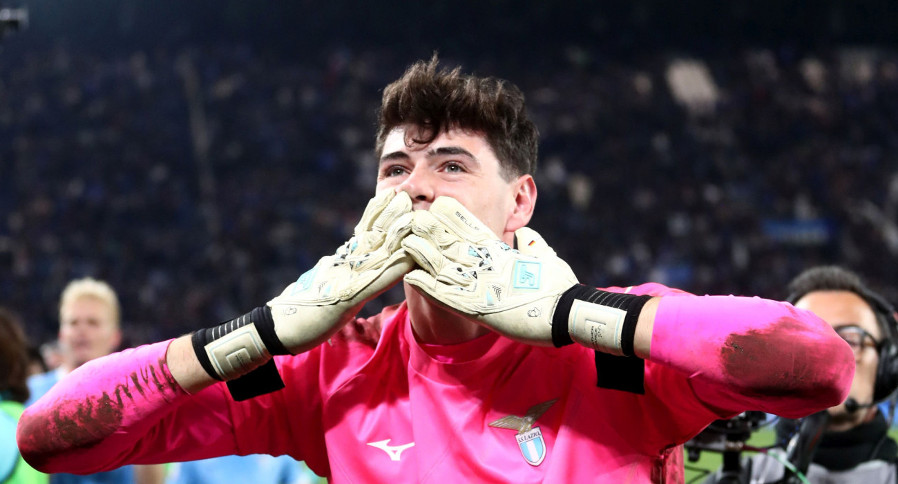 Ο τερματοφύλακας της Λάτσιο, Εντοάρντο Μότα ήταν ο μεγάλος «ήρωας» στον ημιτελικό με την Αταλάντα με τέσσερις αποκρούσεις πέναλτι / Πηγή: Getty
