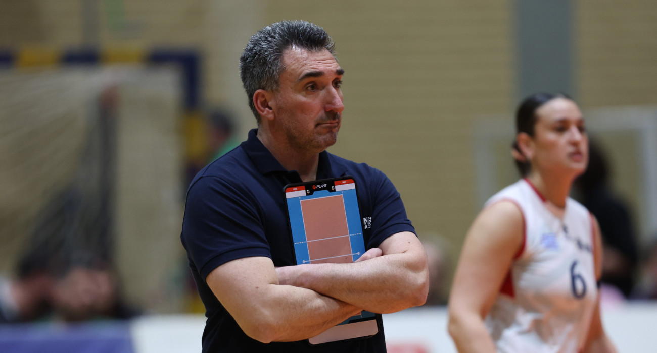 Ο προπονητής του ΖΑΟΝ, Μπάμπης Μυτσκίδης / Πηγή: Intime