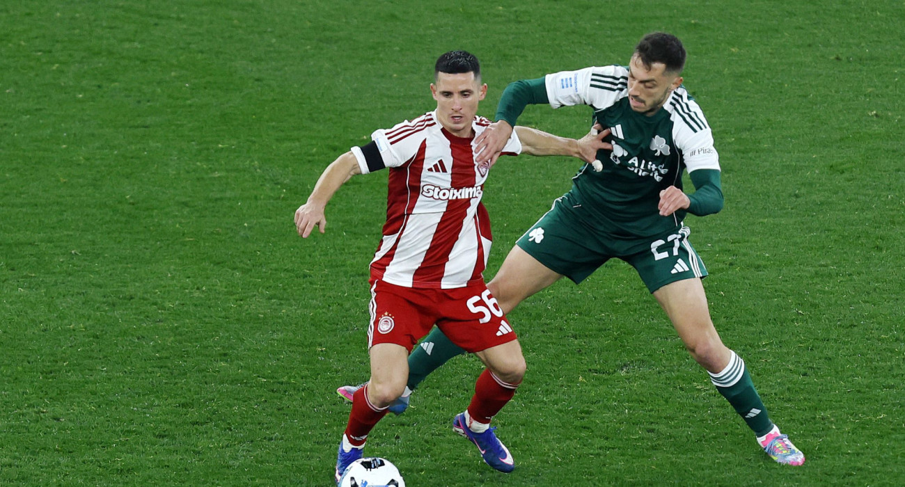 Στιγμιότυπο από το ντέρμπι Ολυμπιακός - Παναθηναϊκός / Πηγή: Intime