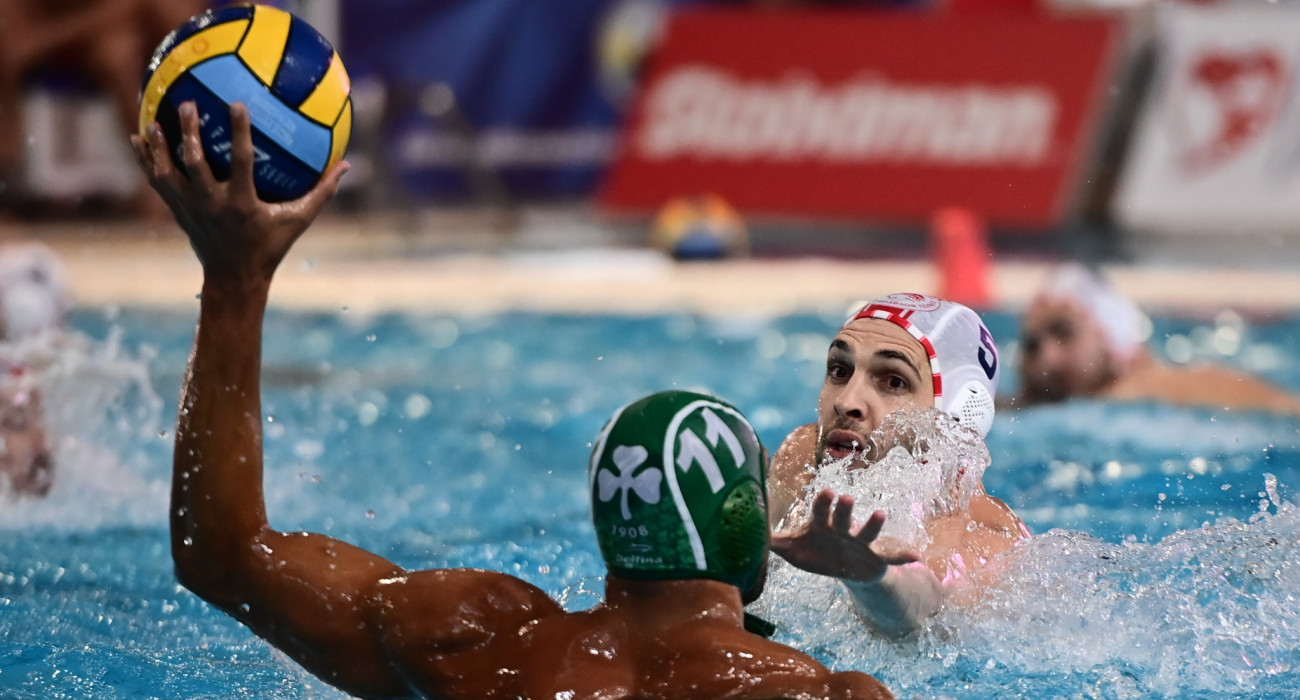 Φάση από τον αγώνα ανάμεσα σε Παναθηναϊκό και Ολυμπιακό / Πηγή: Eurokinissi