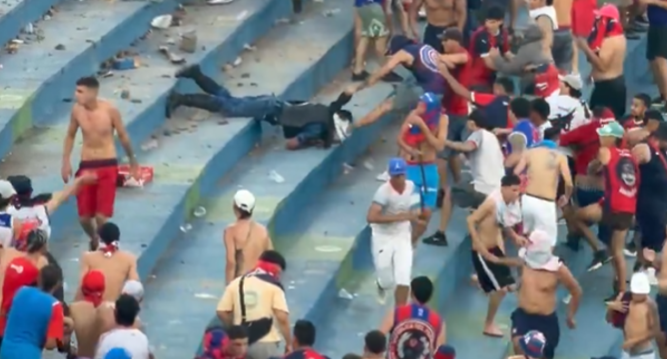 Σκηνές χάους στην Παραγουάη / Screenshot