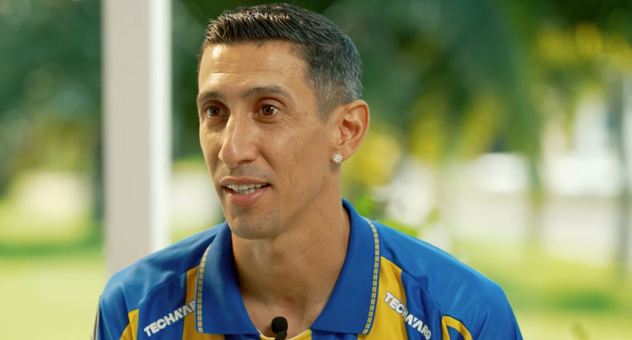 Ο Άνχελ Nτι Μαρία σε συνέντευξή του / Screenshot