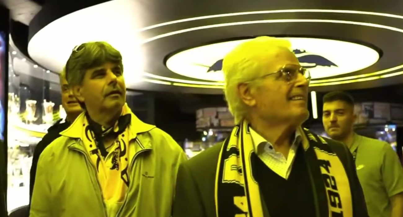 Ο φιλος της ΑΕΚ, κ. Θεόδωρος Κατσικερός έκλεισε τα 91 του χρόνια / Screenshot