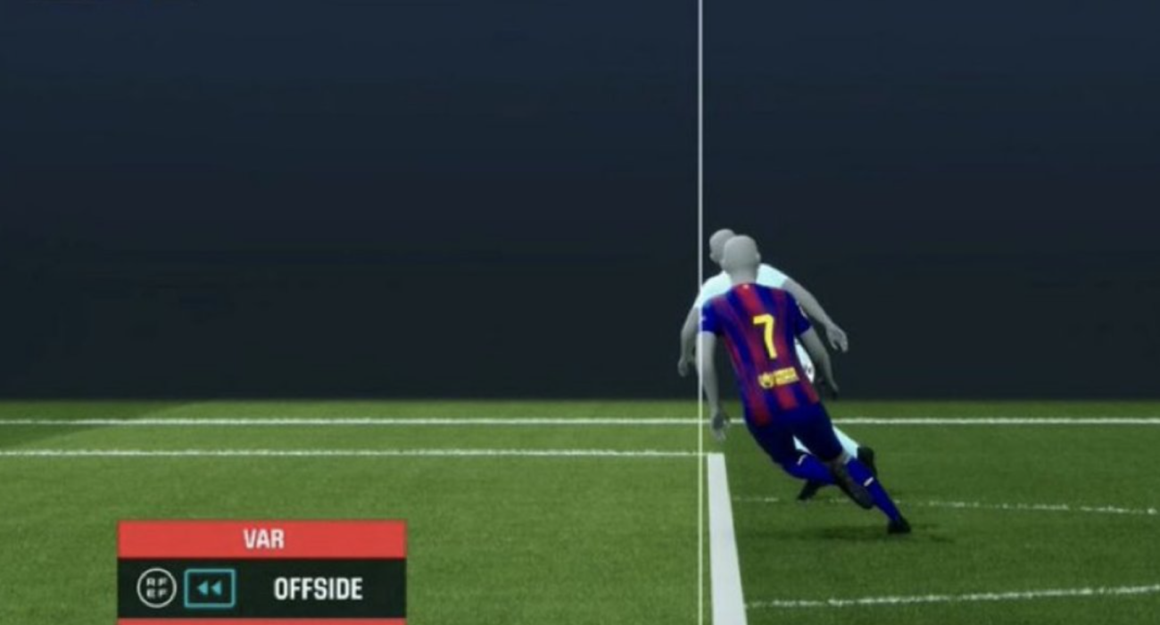 Η φάση που ακυρώθηκε το γκολ του Φεράν Τόρες / Screenshot