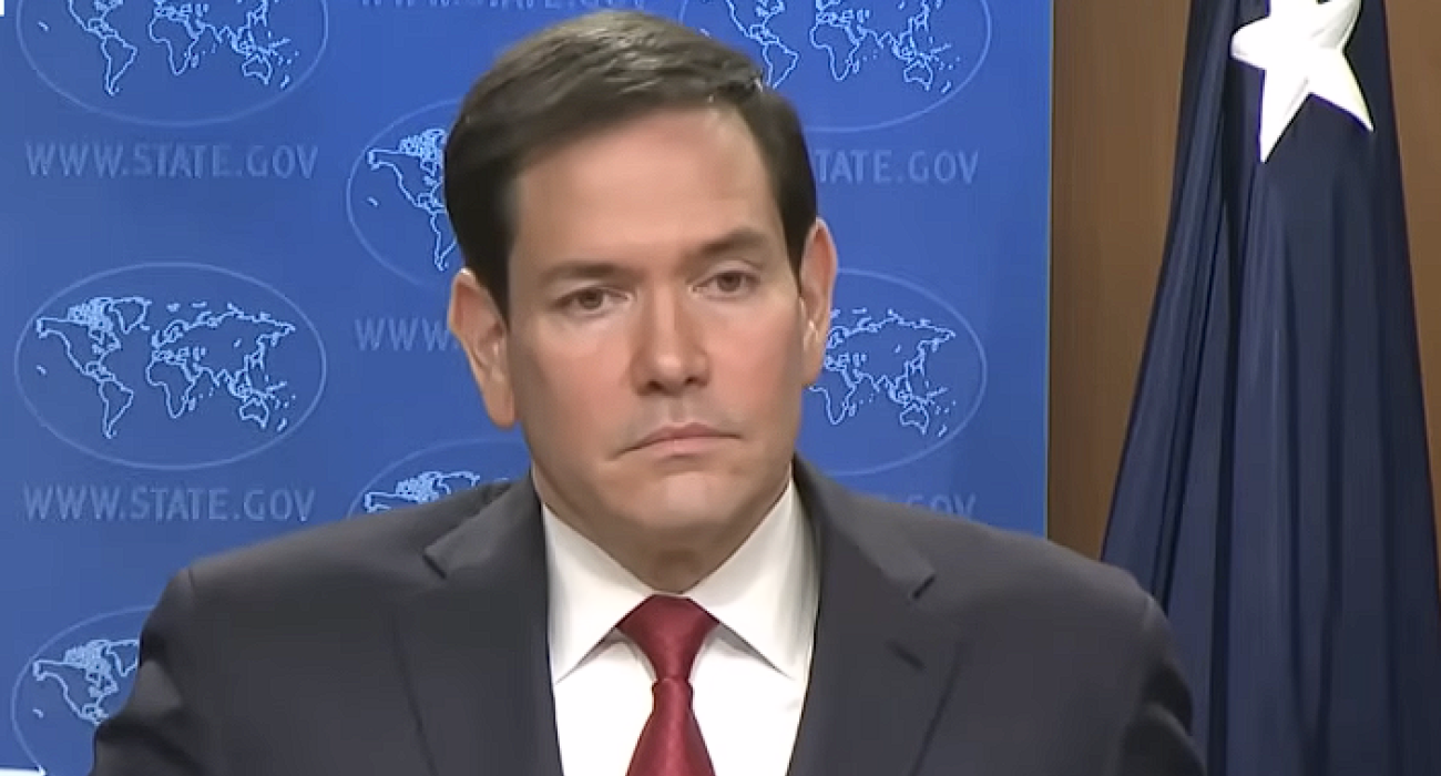 O υπουργός εξωτερικών των ΗΠΑ, Mάρκο Ρούμπιο / Screenshot
