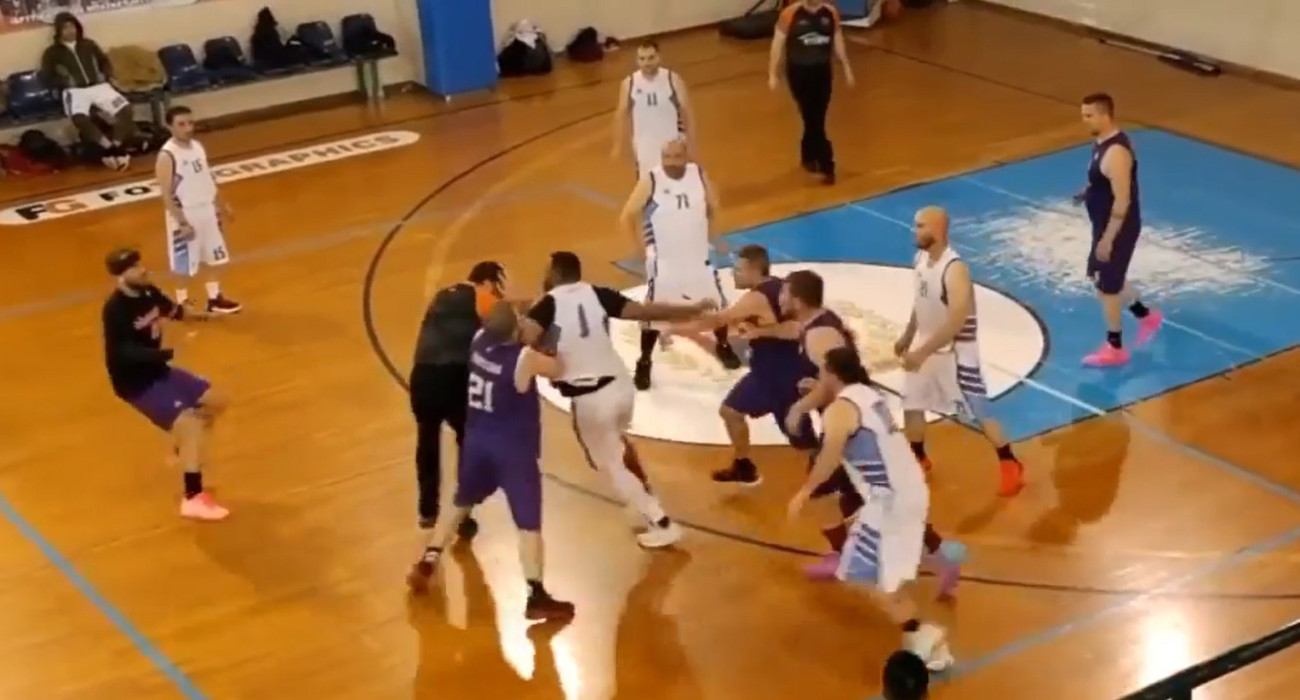 Χαμός σε εργασιακό πρωτάθλημα της Ρόδου: Ξύλο μεταξύ παίκτη και διαιτητή