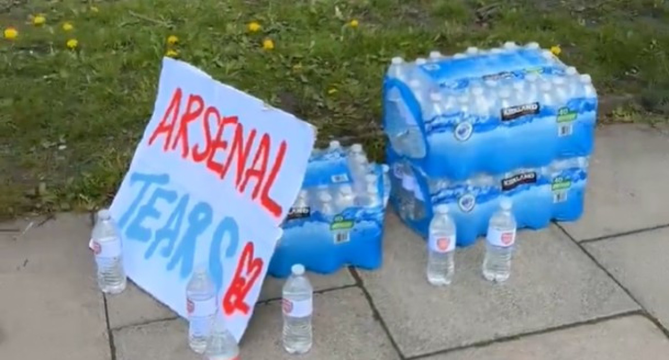 Η έμπνευση των οπαδών της Σίτι με τα... δάκρυα της Άρσεναλ / Screenshot