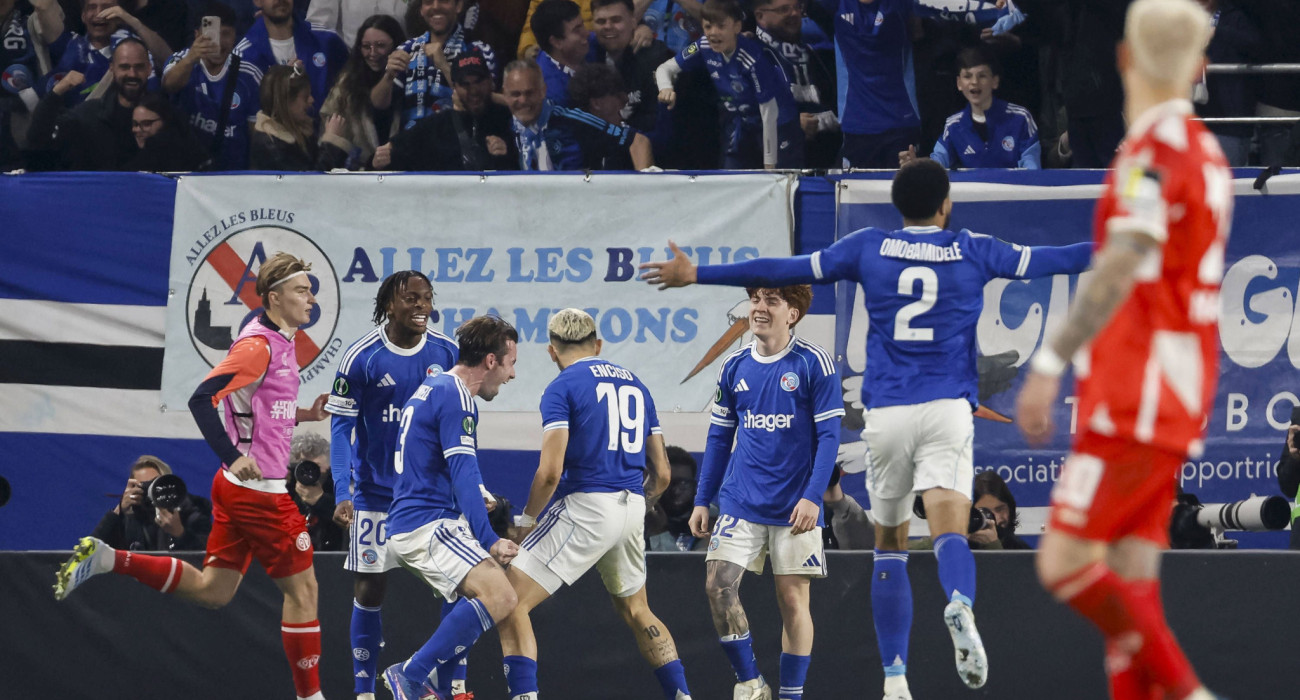 Το Στρασβούργο παρέσυρε τη Μάιντζ με ιστορική ανατροπή και πέρασε στους «4» του Conference League! (video)