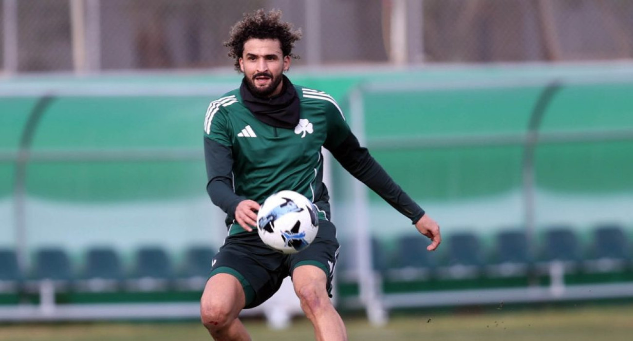 Ο Αχμέντ Τουμπά στη προπόνηση του Παναθηναϊκού / Πηγή: pao.gr