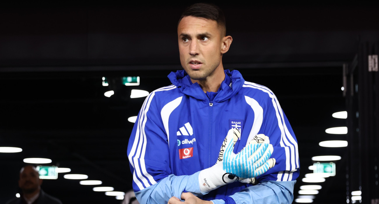 Ο Οδυσσέας Βλαχοδήμος με την εμφάνιση της Εθνικής Ελλάδας - ΠΗΓΗ: ΙΝΤΙΜΕ