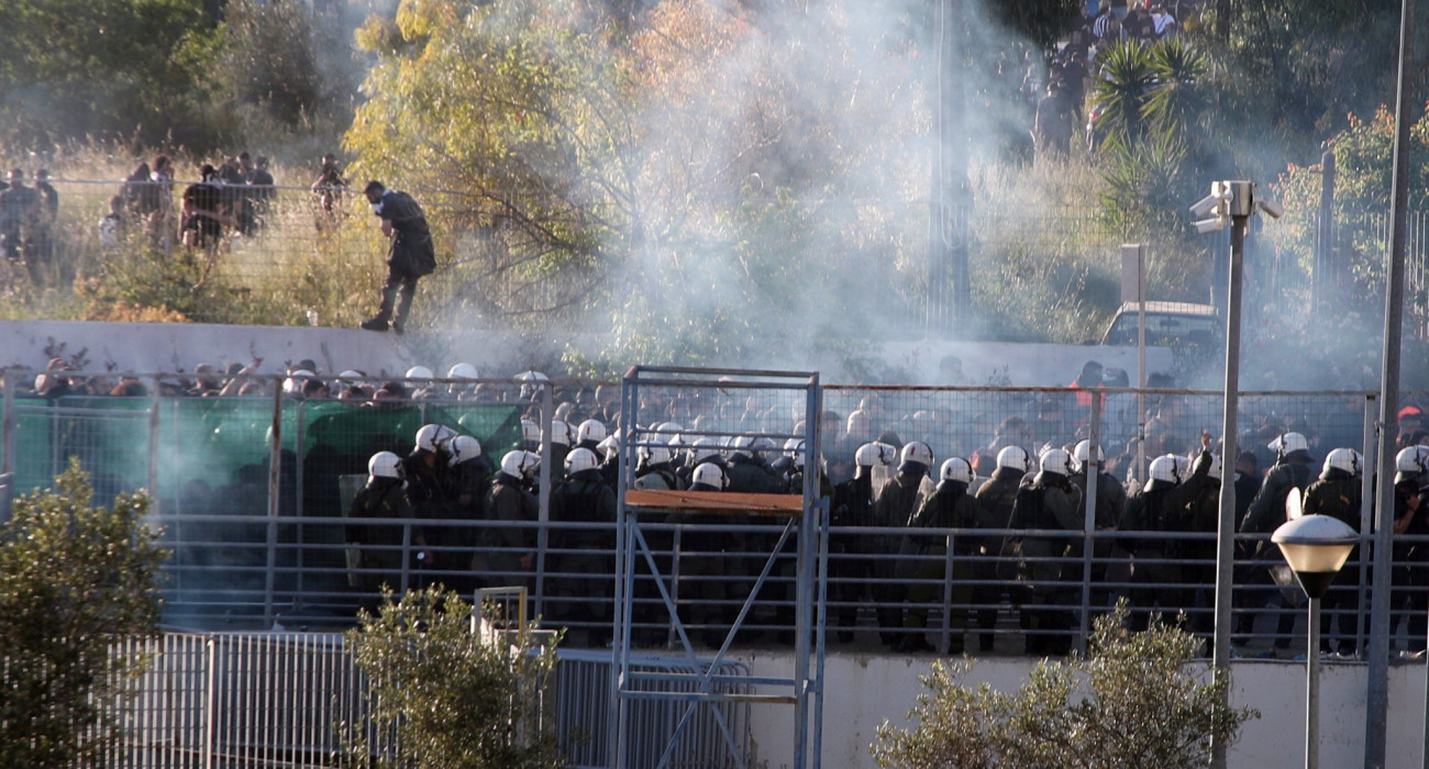 Επεισόδια στο Πανθεσσαλικό/INTIME