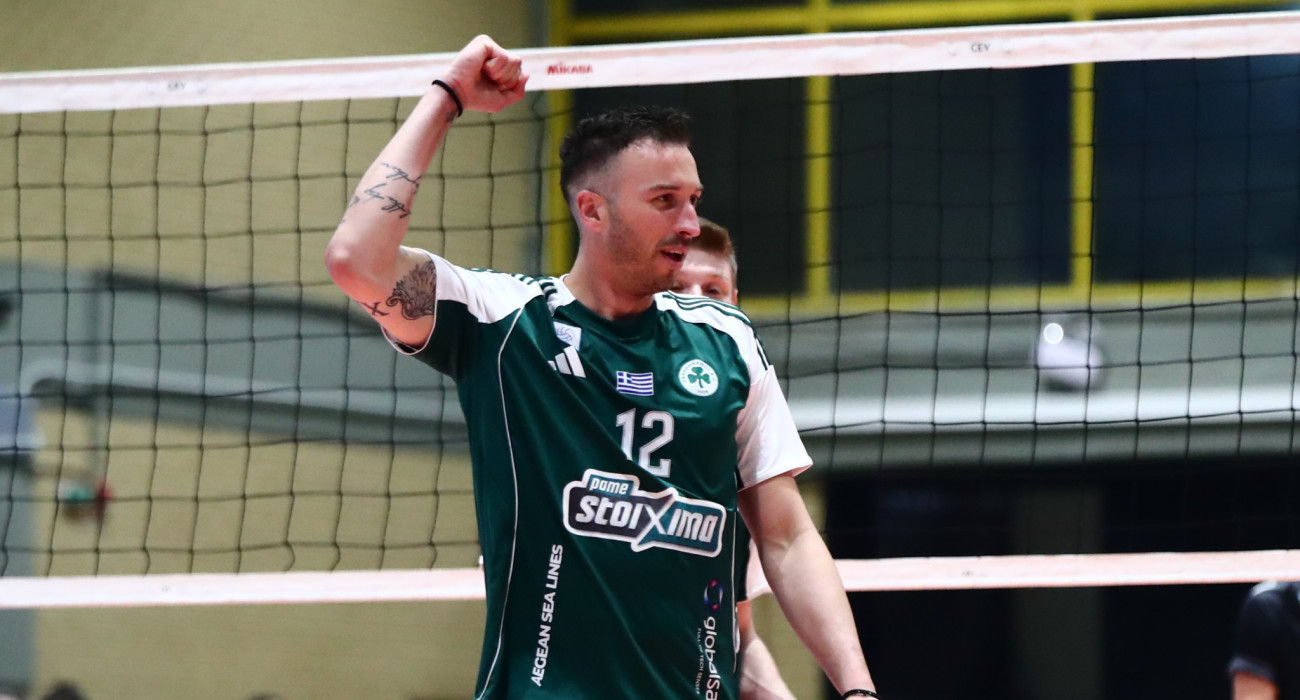 Ο Θοδωρής Βουλκίδης στον τελικό του Παναθηναϊκού με τον ΠΑΟΚ / Πηγή: Eurokinissi