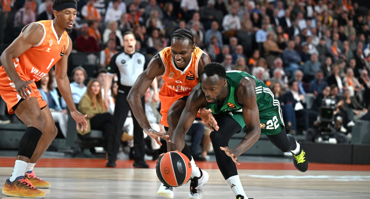 Στιγμιότυπο από το παιχνίδι ανάμεσα σε Βαλένθια και Παναθηναϊκό, Πηγή: Vaggelis Stolis