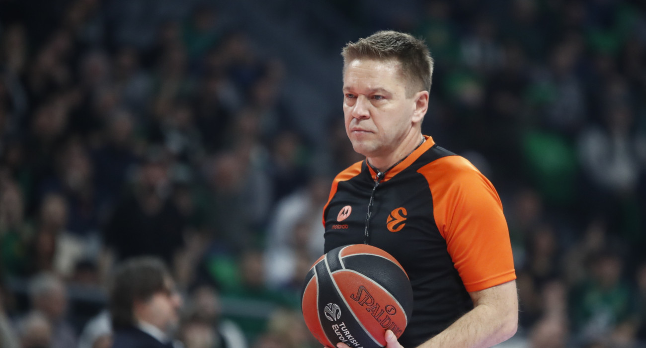 Ο Νταμίρ Γιαβόρ ορίστηκε στο Game 3 του Παναθηναναϊκού με τη Βαλένθια / Πηγή: Eurokinissi