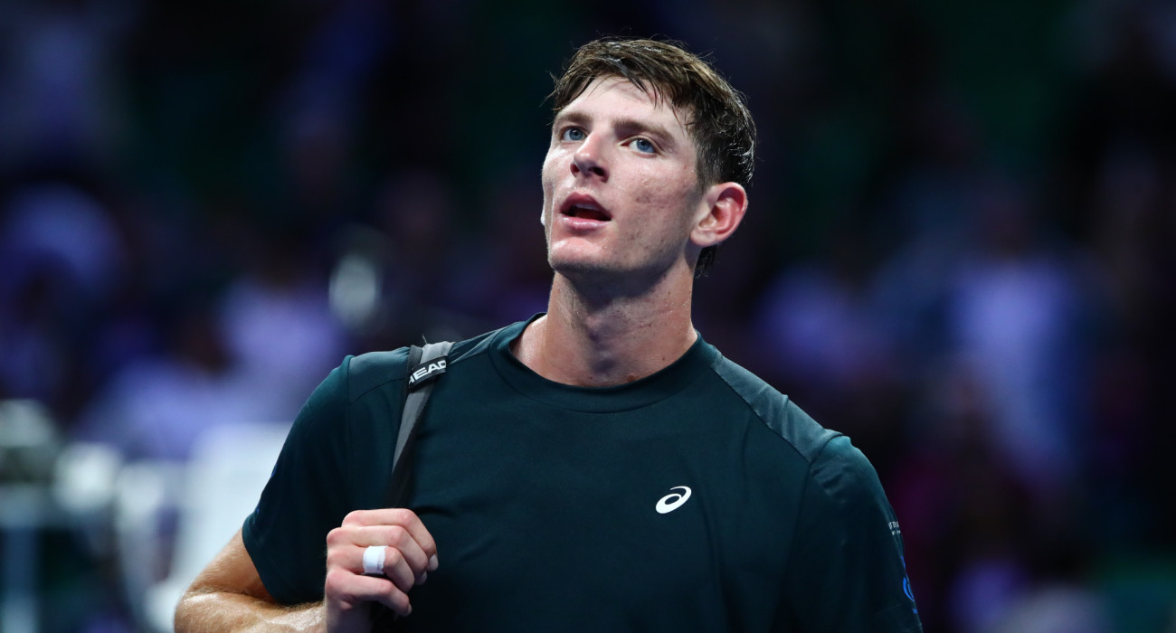 Ο Στέφανος Σακελλαρίδης στο Hellenic Championships ATP 250 τον Νοέμβριο του 2025 / Πηγή: Eurokinissi