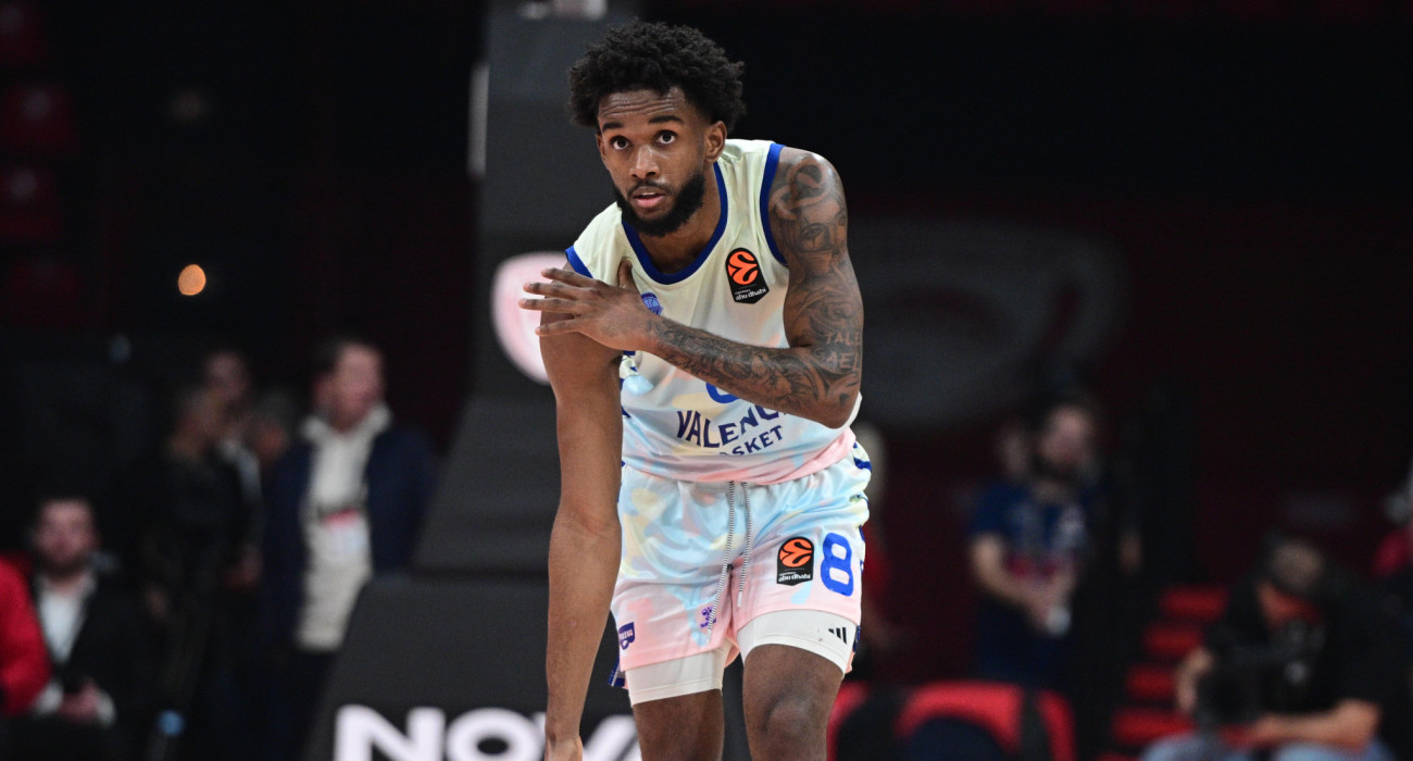 Ο φοβερός Μοντέρο της Βαλένθια σε αγώνα της EuroLeague / Eurokinissi