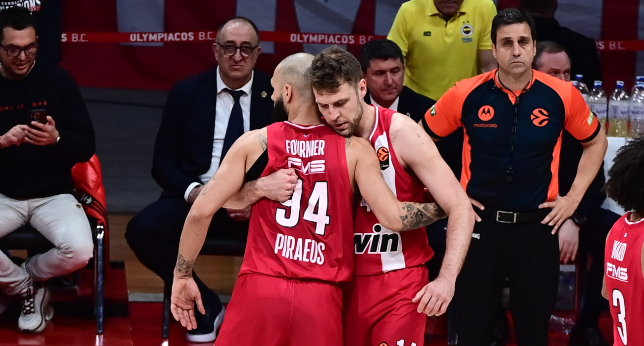 Ο Εβάν Φουρνιέ και ο Σάσα Βεζένκοφ/Πηγή: Eurokinissi