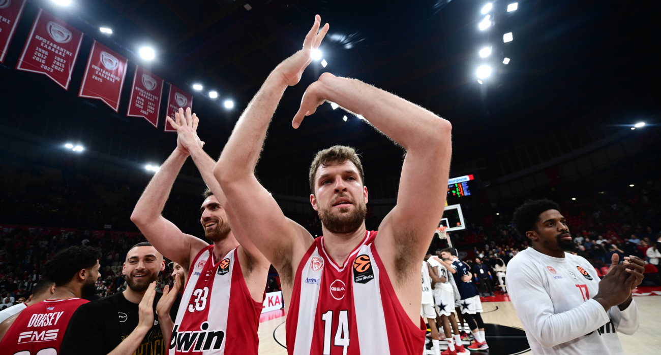 O MVP, Σάσα Βεζένκοφ εστιάζει στους ομαδικούς στόχους / Πηγή: Eurokinissi