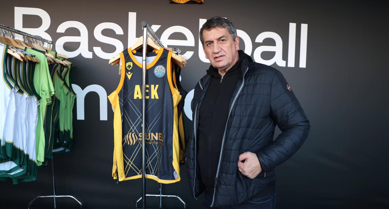 Ο Βαγγέλης Αγγελόπουλος - Πηγή: AEK BC