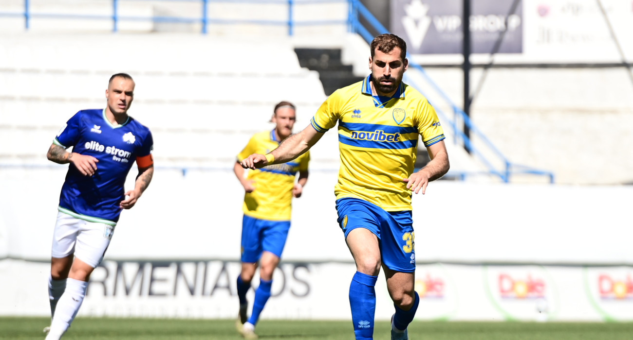 Ο Χάρης Μαυρίας στο Κηφισιά-Παναιτωλικός / Πηγή: Eurokinissi