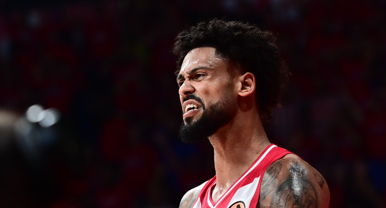 Ο Ντόρσεϊ πήγε στα αποδυτήρια λίγο πριν ολοκληρωθεί το ματς του Ολυμπιακού με τη Μονακό / Eurokinissi