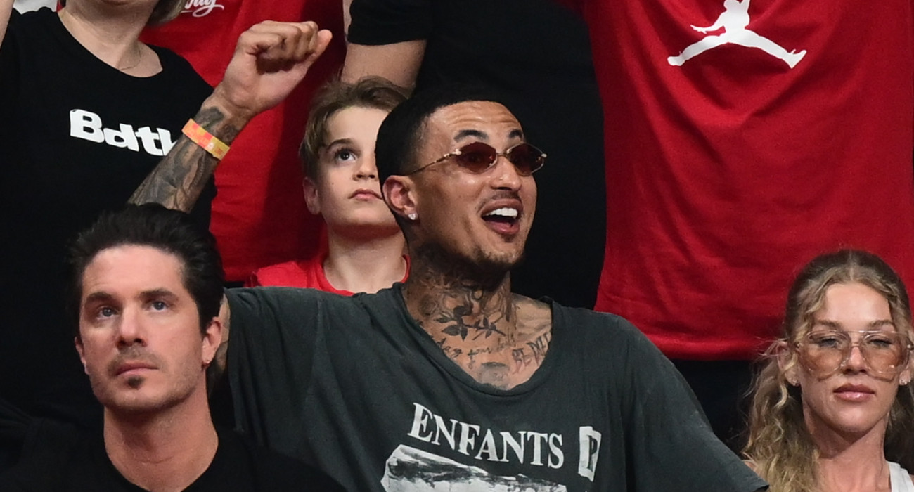 Ο Κάιλ Κούζμα των Μιλγουόκι Μπακς στο ΣΕΦ / Πηγή: Eurokinissi