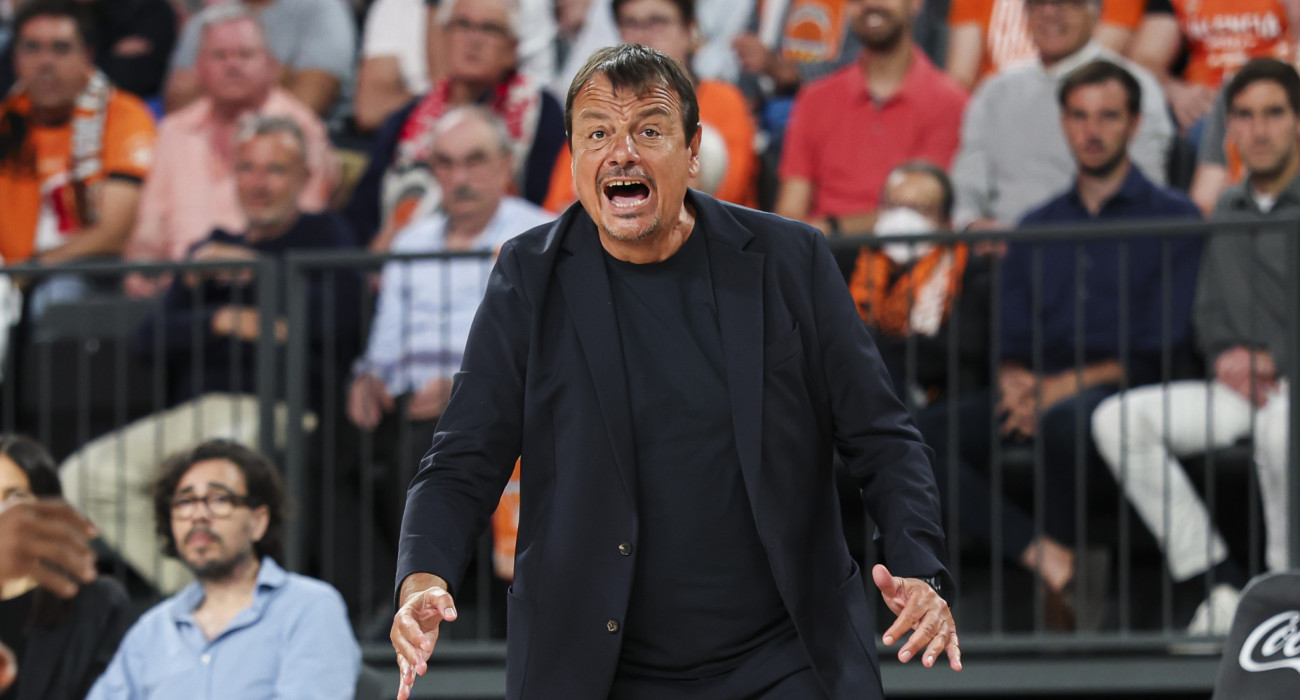 O Eργκίν Αταμάν στο παιχνίδι του Παναθηναϊκού με τη Βαλένθια, Πηγή: Eurokinissi