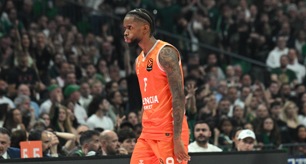Ο Ζαν Μοντέρο στο Game 4 του Παναθηναϊκός - Βαλένθια / πηγή: eurokinissi