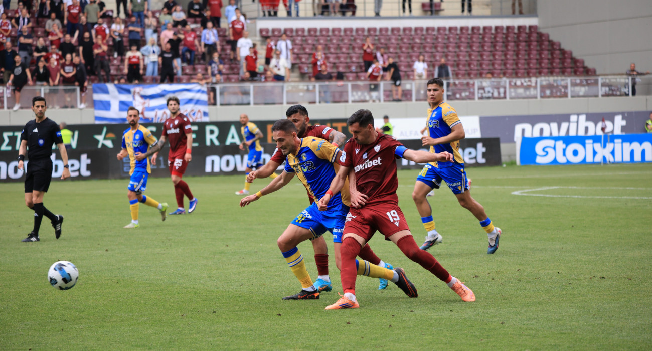 ΑΕΛ Novibet καιΑστέρας AKTOR αναδείχθηκαν ισόπαλοι 1-1 / Πηγή: Eurokinissi