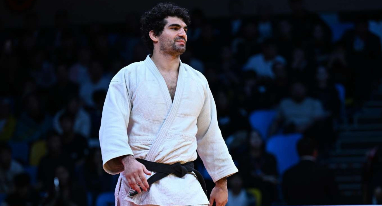 Ο Θοδωρής Τσελίδης στο τατάμι / Πηγή: IJF