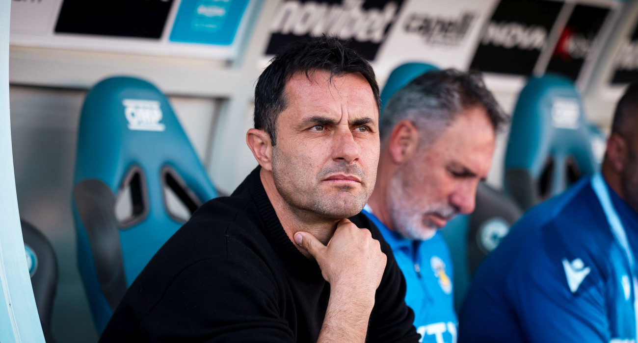 Ο Γιώργος Αντωνόπουλος στάθηκε στις στατικές φάσεις που «πλήγωσαν» τον Αστέρα AKTOR στο Περιστέρι / Πηγή: Eurokinissi