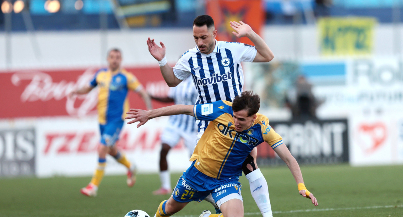 Στιγμιότυπο από το παιχνίδι των playouts Ατρόμητος - Αστέρας AKTOR / Πηγή: Intime