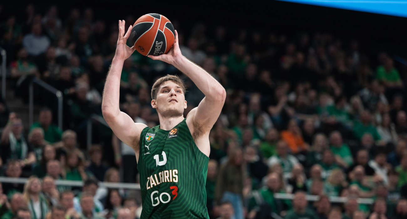 O Τουμπέλις της Ζαλγκίρις/Photo by Eitvydas Kinaitis/Euroleague Basketball via Getty Images