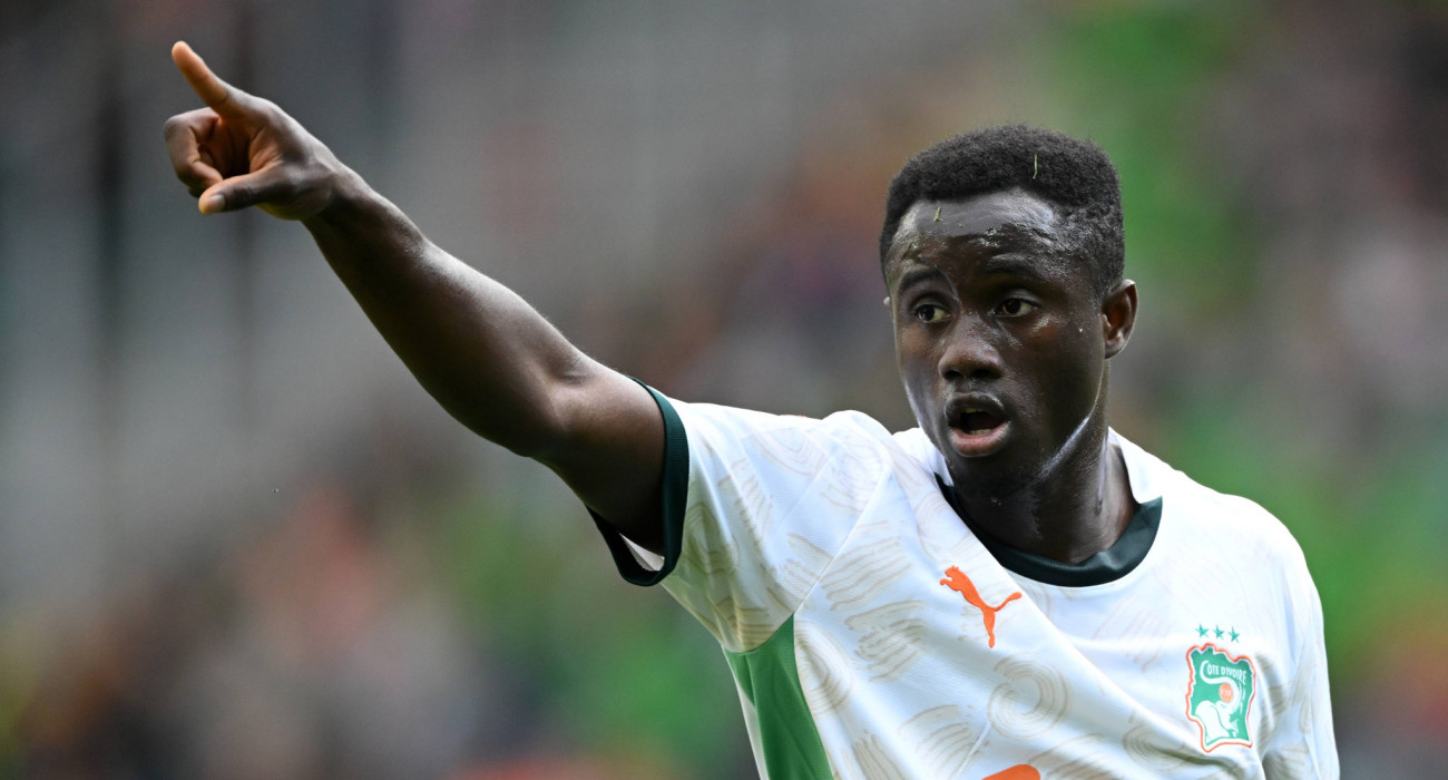 Ο Ντρίσα Καμαρά με την Κ21 της Ακτής Ελεφαντοστού / Πηγή: Imago