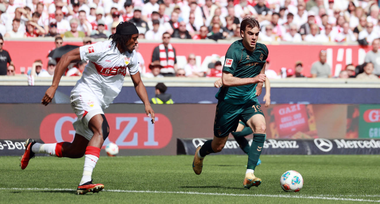 Στιγμιότυπο από το Στουτγκάρδη-Βέρντερ Βρέμης / Πηγή: Imago