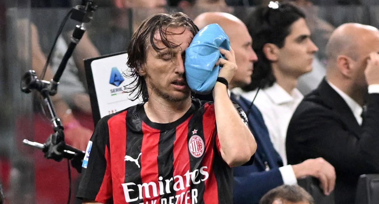 Ο Λούκα Μόντρις χάνει την σεζόν για την Μίλαν / Πηγή: Imago