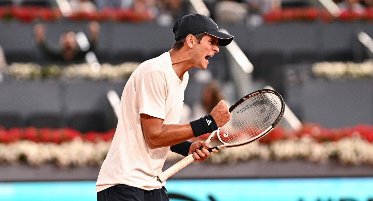 Ο Ραφαέλ Χοδάρ εντυπωσιάζει με τις εμφανίσεις του στο Madrid Open / Πηγή: Imago