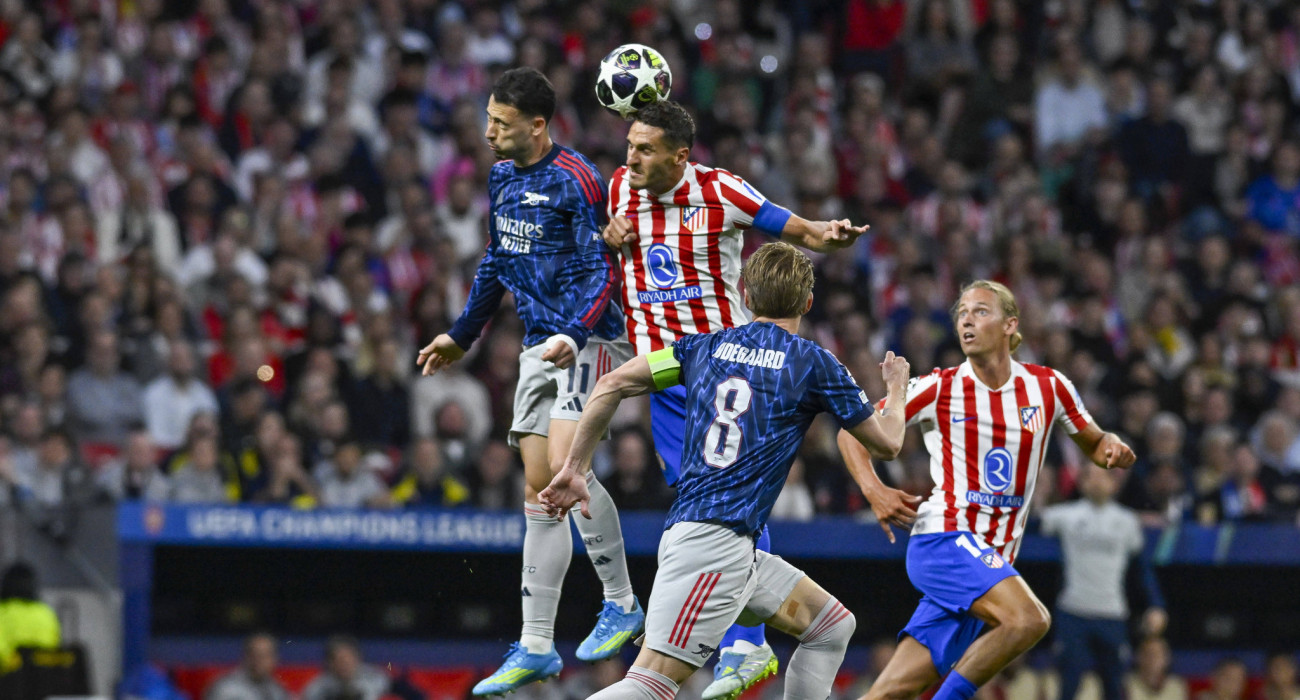 Στον επαναληπτικό θα κριθεί η πρόκριση στον μεγάλο τελικό του Champions League ανάμεσα σε Ατλέτικο Μαδρίτης και Άρσεναλ / Πηγή: Imago