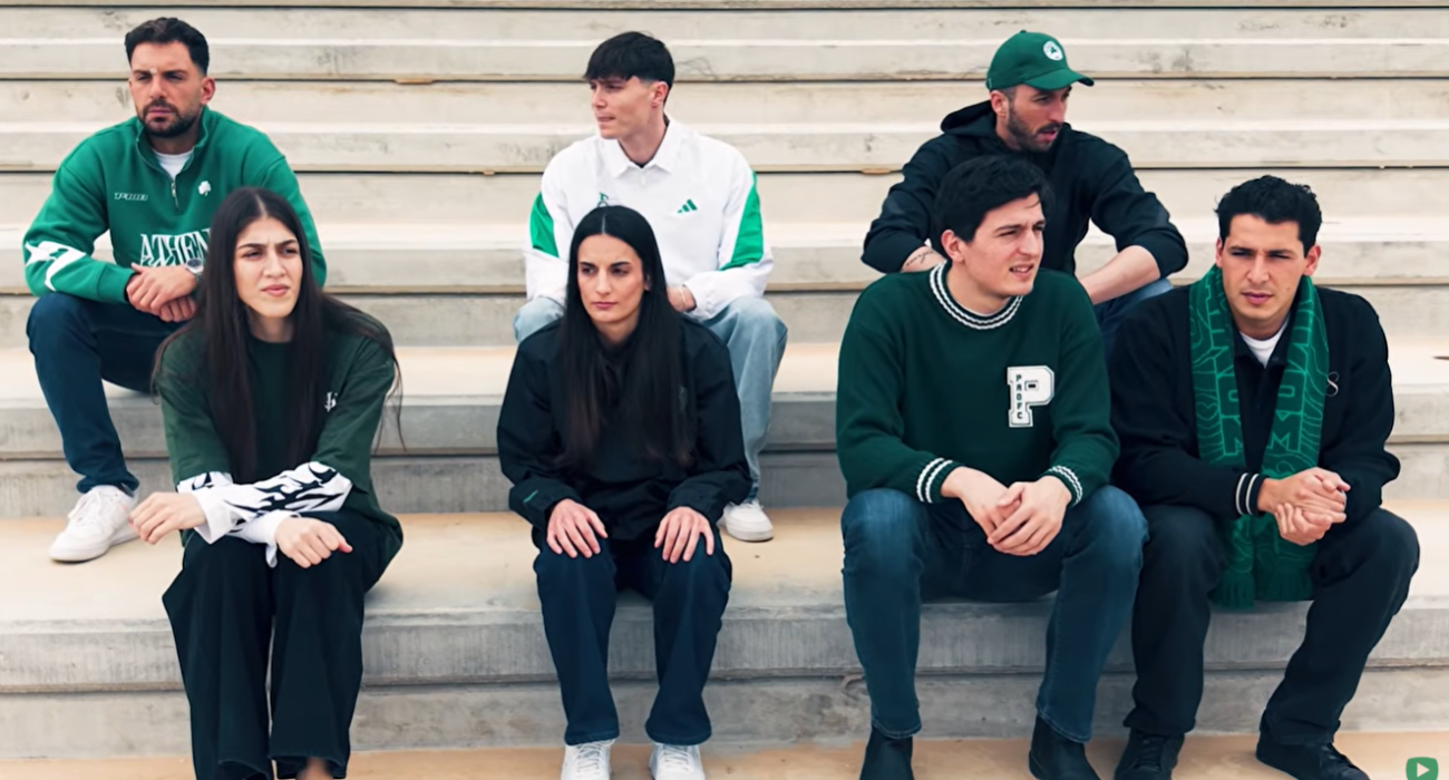 Οι αθλητές του Παναθηναϊκού στο promo των εισιτηρίων διαρκείας της ΠΑΕ/printscreen