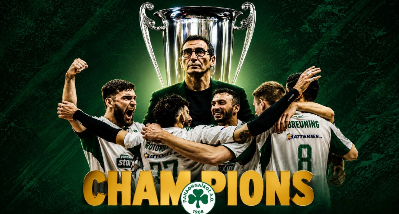 Ο Παναθηναϊκός back to back πρωταθλητής Ελλάδας για τη σεζόν 2025/26 / Πηγή: Athletiko