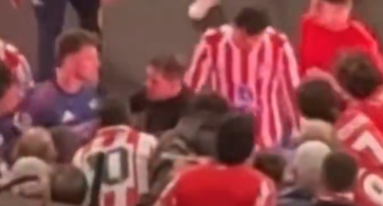 Ντιέγκο Σιμεόνε και Μπεν Γουάιτ πιάστηκαν στα χέρια τη φυσούνα / Screenshot