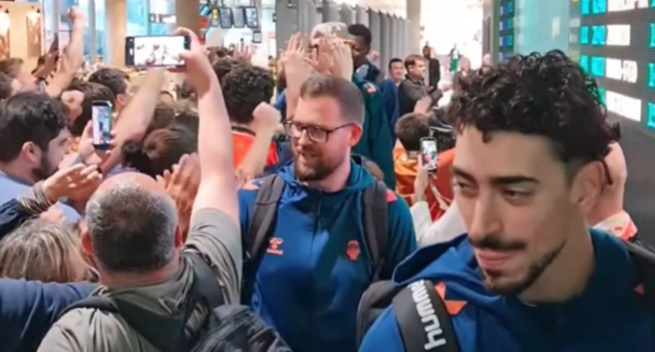 Η πανηγυρική υποδοχή της Βαλένθια / Πηγή: X - @valenciabasket