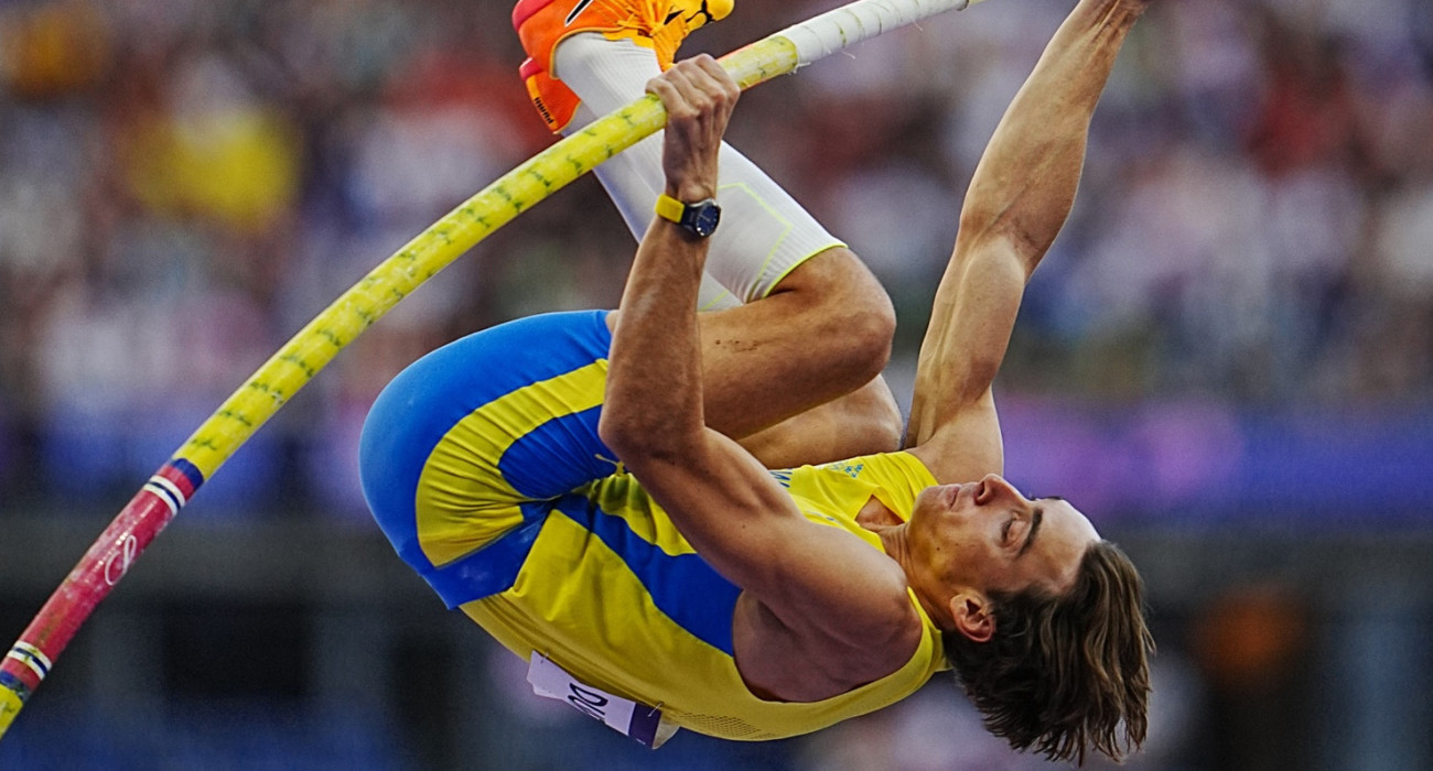 Ο Μόντο Ντουπλάντις σε άλμα του / Πηγή: Christel Saneh for World Athletics