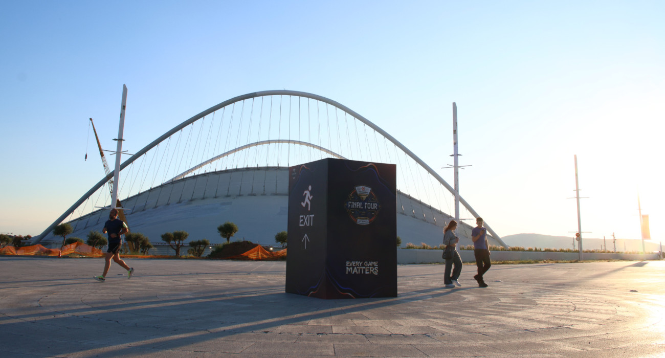 Το ΟΑΚΑ... επιρεασμένο από το Final Four της Euroleague - Πηγή: Intime