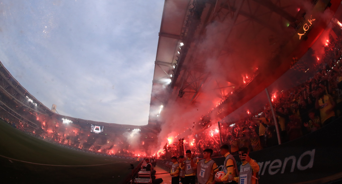 Η «καυτή» Allwyn Arena / Πηγή: Eurokinissi