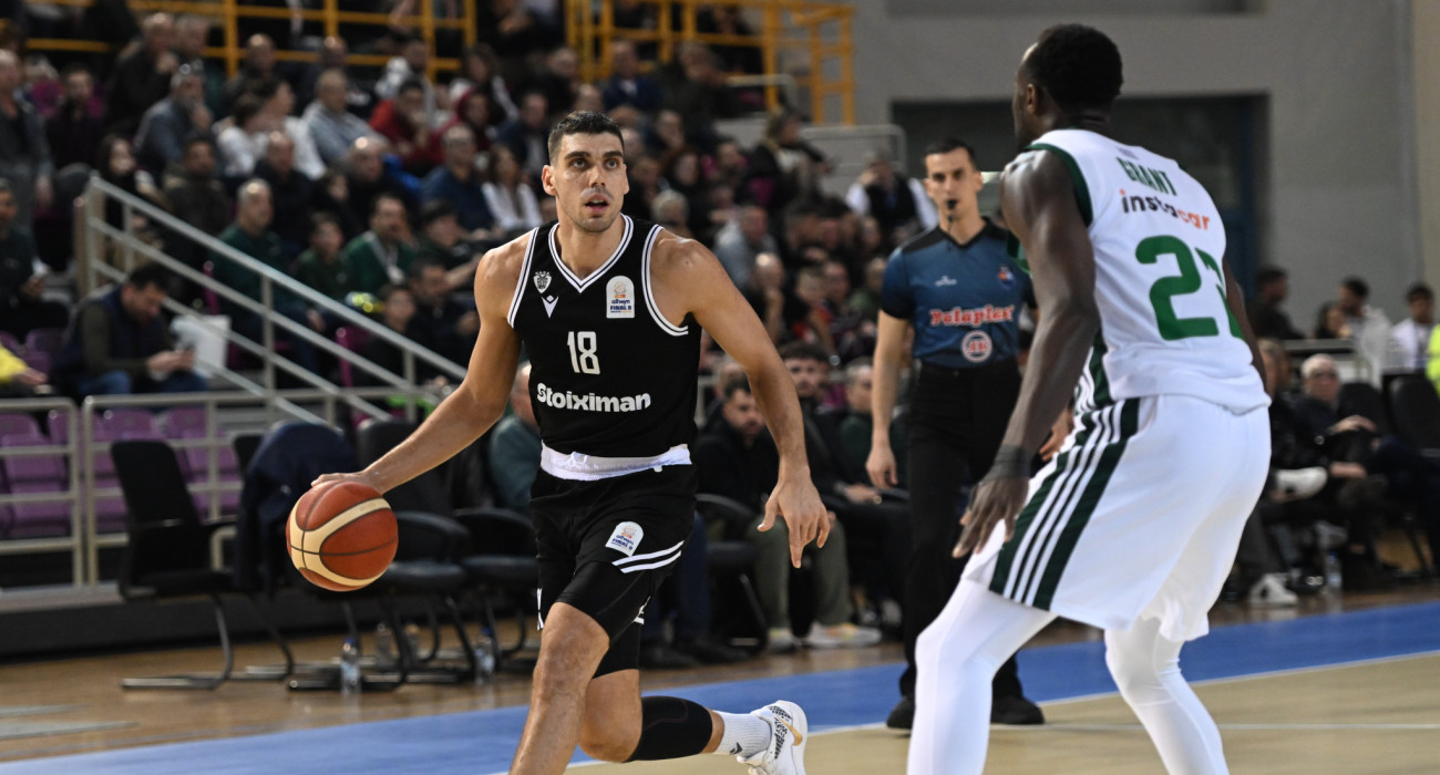 Ο Παναθηναϊκός κοντράρεται με τον ΠΑΟΚ στα ημιτελικά της Stoiximan GBL/Πηγή: Eurokinissi